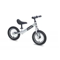 Dečiji bicikl guralica Balance 12 srebrno crna