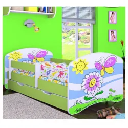 Dečiji krevet Baloo Happy leptirić zeleni 180x90