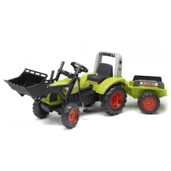Dečiji traktor na pedale Falk Arion 430 sa prikolicom i kašikom 1040am