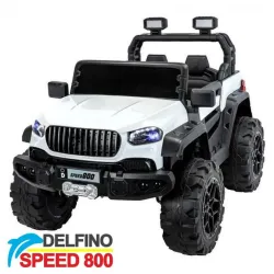 Dvosed Džip na akumulator Delfino SPEED 800 4x4 Beli