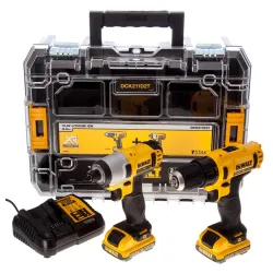 DeWALT akumulatorska bušilica set DCK211D2T