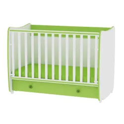 Drveni krevetac Dream white green