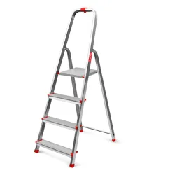 BAULICH Aluminijumske Kućne Merdevine 3+1