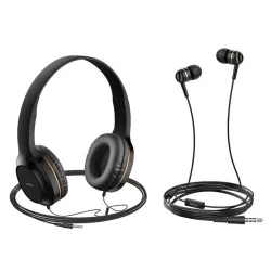 Dva para slušalica sa mikrofonom Hoco W24 Zlatna