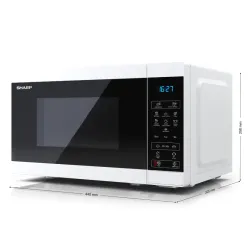 Mikrotalasna rerna bela SHARP YC-MS02E-W