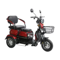 Električni tricikl 14" TITAN 250W 48V/20Ah crvena