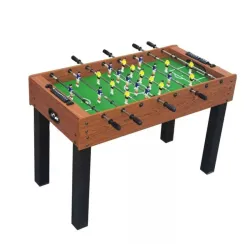 Stoni fudbal Woody sa teleskopkim šipkama, boja drveta