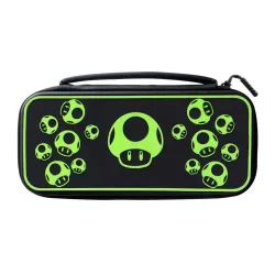 Nintendo Switch Travel Case Plus  1 Up Glow In The Dark