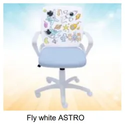 Dečija Stolica Fly White Astro