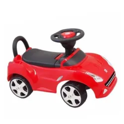 Guralica za decu autić Baby Mix crvena