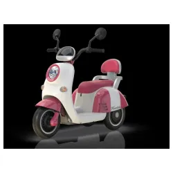 150 Dečiji motor na akumulator roze/bela