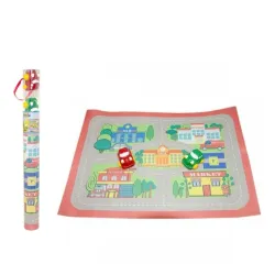 Tepih auto staza sa auticima 65*50 cm