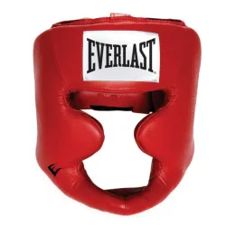 Kaciga za boks Everlast Full Protection crvena