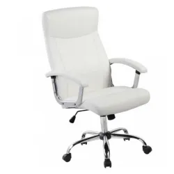 Kancelarijska fotelja 9343 H bela