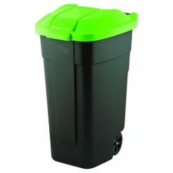 Kanta za smeće 110L Curver crno-zelena CU 12900-847