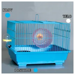 Kavez za hrčka H-4 bela i plava