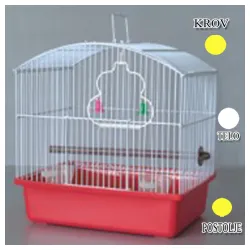 Kavez za ptice W044 žuta i bela
