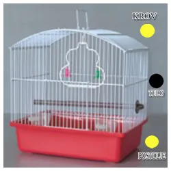 Kavez za ptice W044 žuta i crna