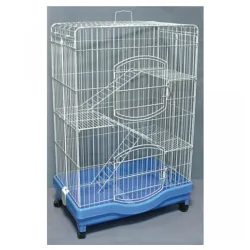 Kavez za zeca 851 bela i plava