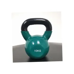 Kettlbel Metal+ Vinyl 10 kg RX DB2174-10 Zelena