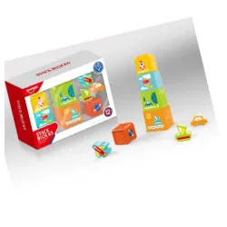 Kocke za slaganje - little world