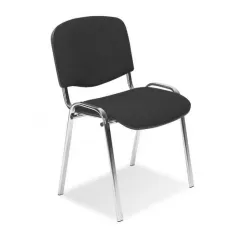 Konferencijska stolica Iso chrome C38 tamno siva