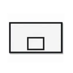 Košarkaška tabla drvena Junior 98 x 68 cm