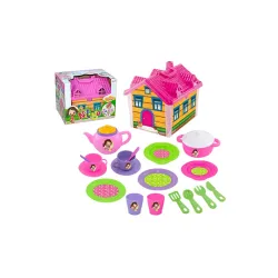 Kućica set sa kuhinjskim priborom 033106