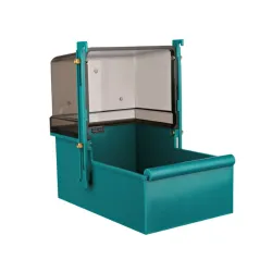 Kućiza za kupanje za papagaje 16x26x22 cm zelena