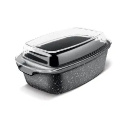 Duboka tepsija sa staklenim poklopcem LAMART LT1156