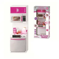 Kuhinja sa jednom vertikalom sudomašina i mikrotalasna