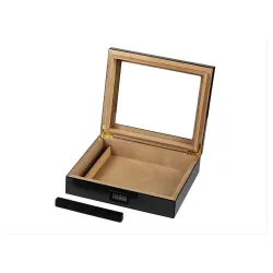 Kutija za tompuse Amber humidor sa higrometrom