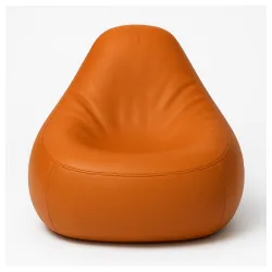 Lazy Bag eko koža orange L