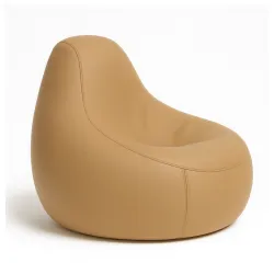 Lazy Bag eko koža bež S