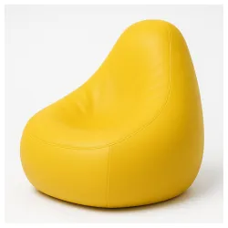 Lazy Bag eko koža žuta L