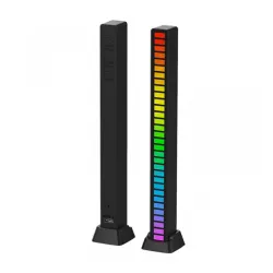 LED Lampa 182mm/ 32 boje Type-C crna