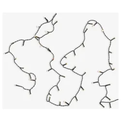 Osvetlite svoj vrt, balkon ili terasu uz spoljašnje LED lampice sa 150 toplih belih dioda i ugrađenim tajmerom.