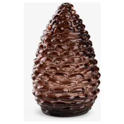 LED novogodišnja šišarka od stakla 