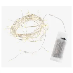 LED novogodišnje lampice sa toplim belim svetlom