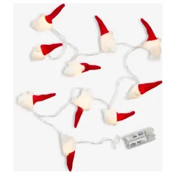 Unesite praznični duh u dom uz LED lampice sa motivima novogodišnjih vilenjaka.