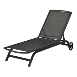 Ležaljka Holm 63x200 crna