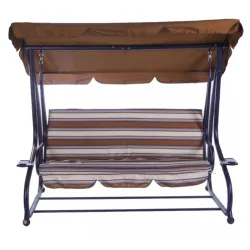 Ljuljaška za baštu Santorini Middle plavo/braon