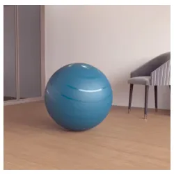 Lopta za pilates veličine 2 (75cm) plava