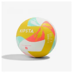 Lopta za odbojku na pesku Replica Hybrid zuto bela 