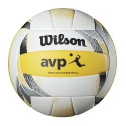 Lopta za odbojku AVP II Replica White/Yellow