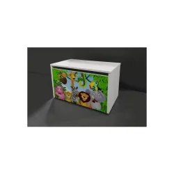 Drvena kutija za igračke Madagascar