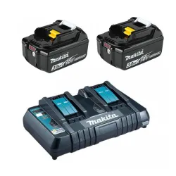 Makita SET 9 BL1830B x2 + punjač DC18RC 