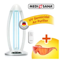 Medisana™ UV + Ozone Gemicidni Sterilizator i Ozonizator 38W + Zaštitne Naočare Medisana™ UV + Ozone Gemicidni Sterilizator i Ozonizator 38W + Zaštitne Naočare