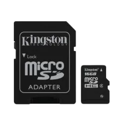 Memorijska kartica sa adapterom 16GB mSd-16GB/CL4+Ad/King Memorijska kartica sa adapterom 16GB mSd-16GB/CL4+Ad/King