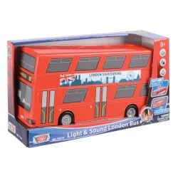 Met. Auto 12" light & sound london bus